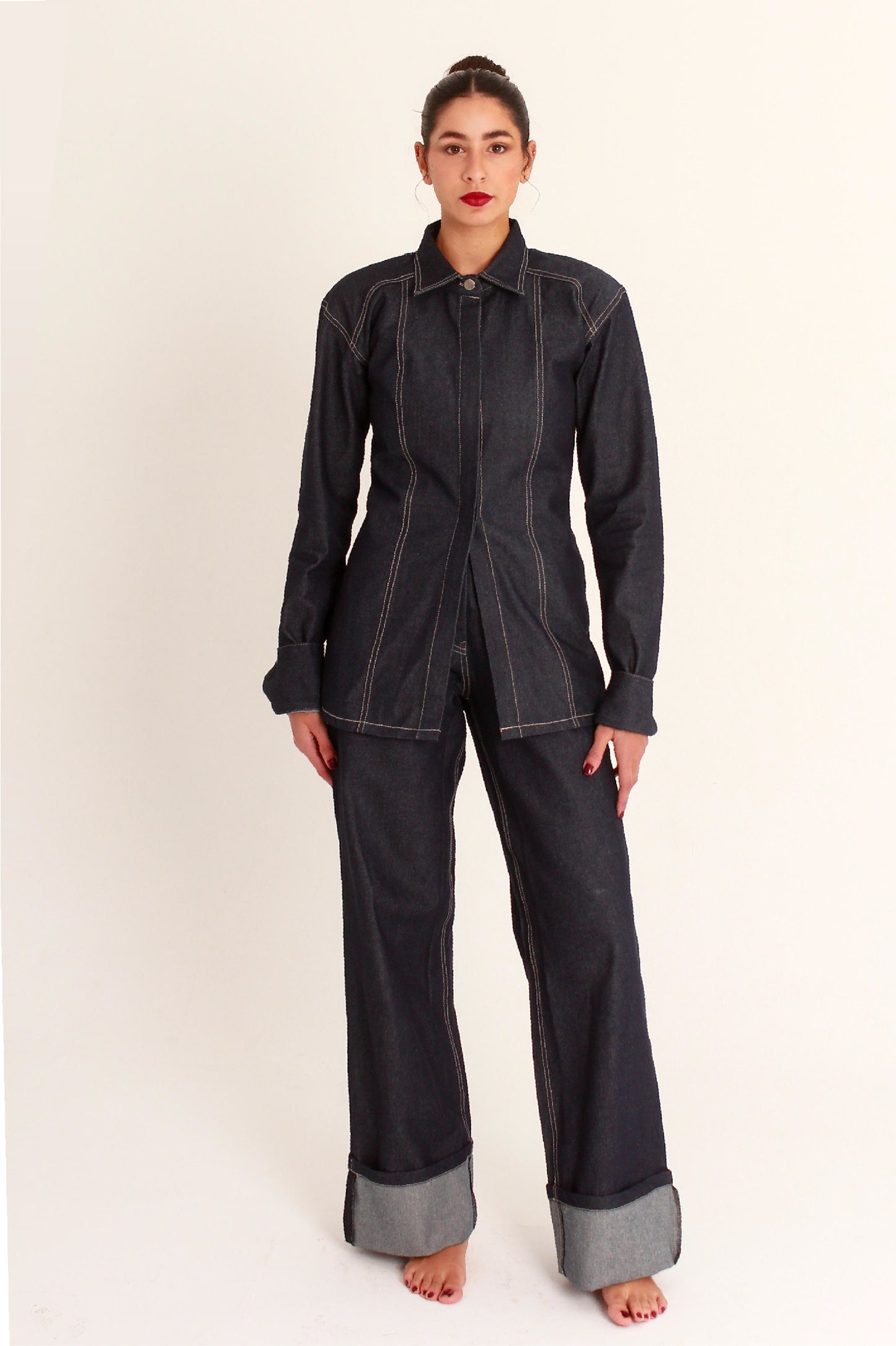 EVERLINE DENIM BLAZER