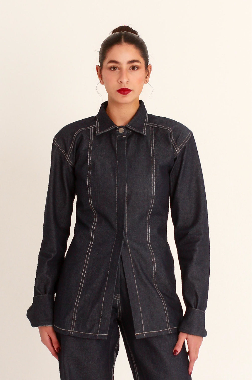 EVERLINE DENIM BLAZER