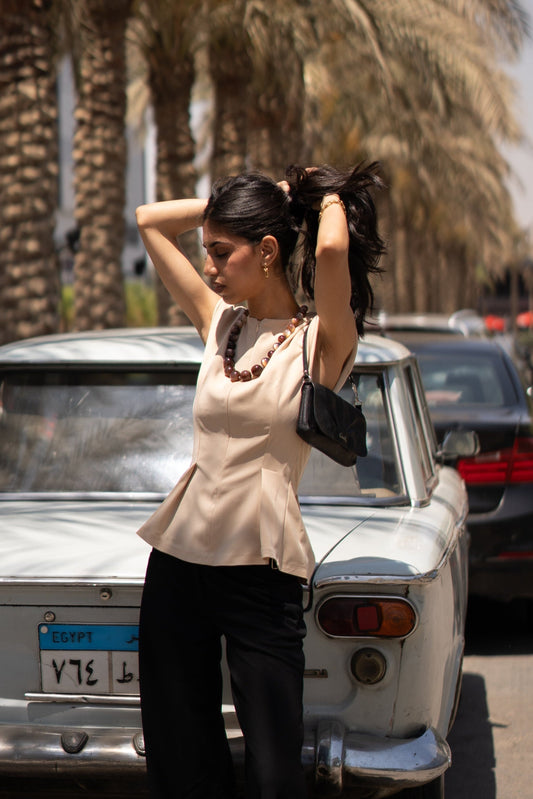 CAPPUCCINO BLOUSE