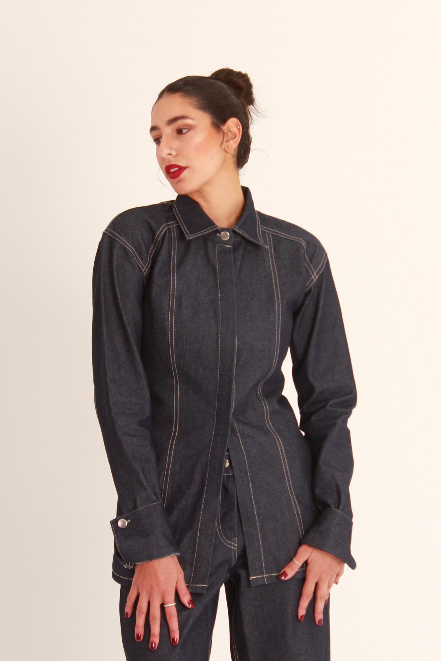 EVERLINE DENIM BLAZER