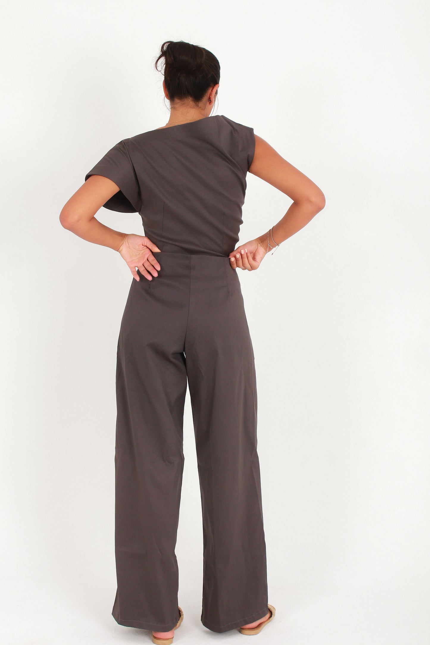 CHARCOAL FORMAL PANTS